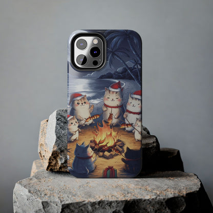 Meowmas Magic Wireless Charging Support Tough Case