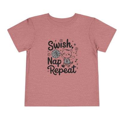 Swish Nap Repeat Toddler Cotton  T-Shirt