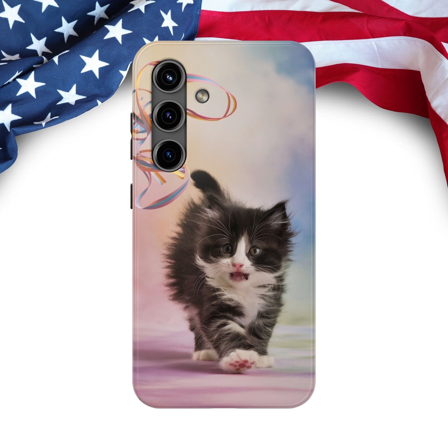 Meowjesty Wireless Charging Support Tough Case