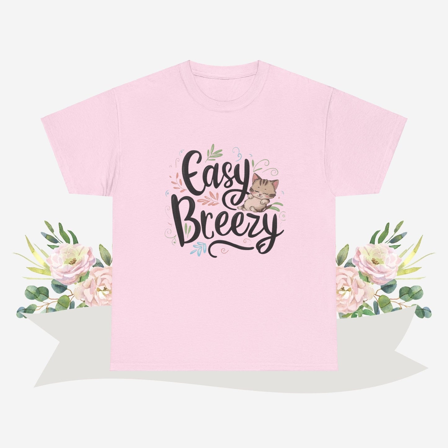Easy Breezy Idiom Cotton Tshirt
