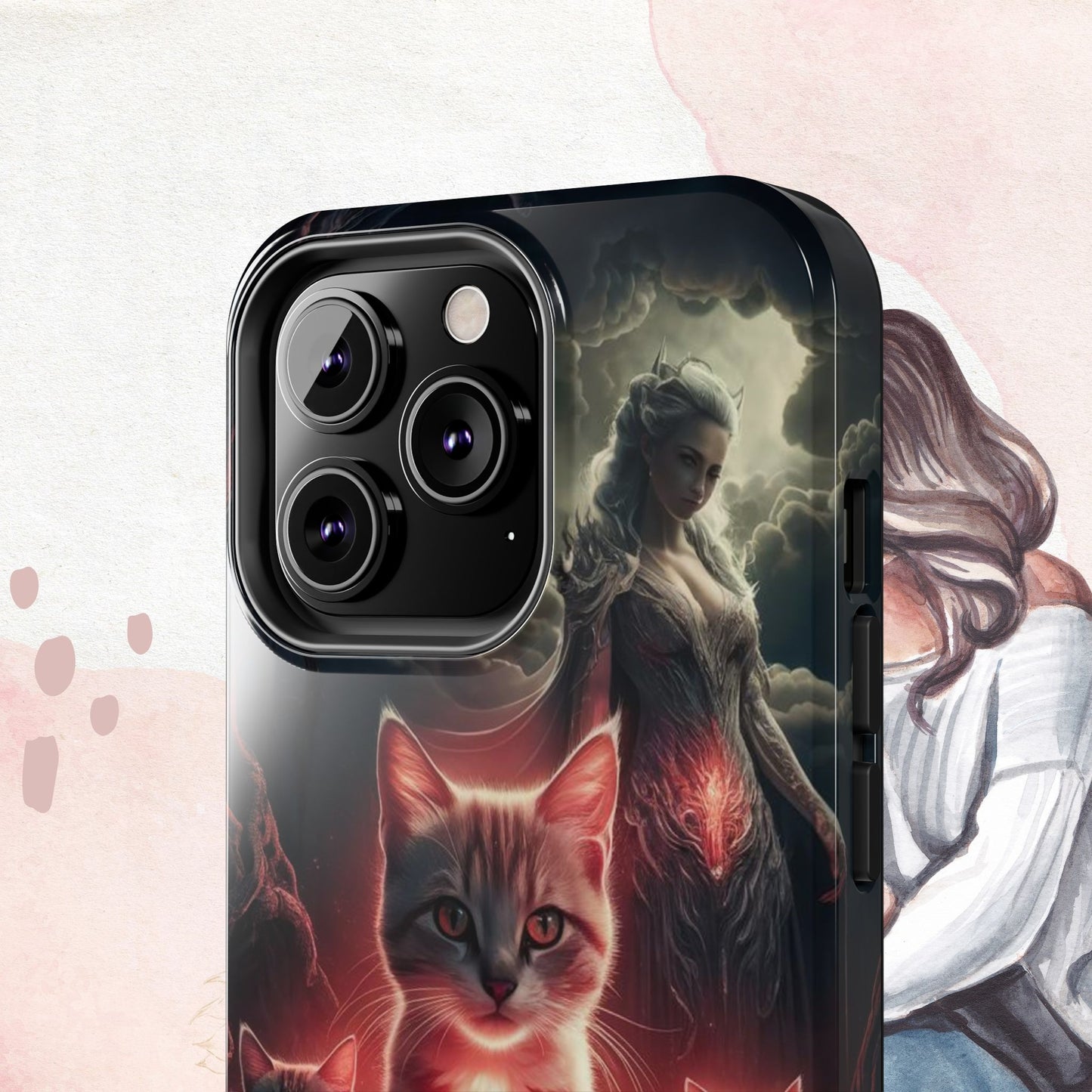 Mama's Mind Meld Wireless Charging Support Tough Case