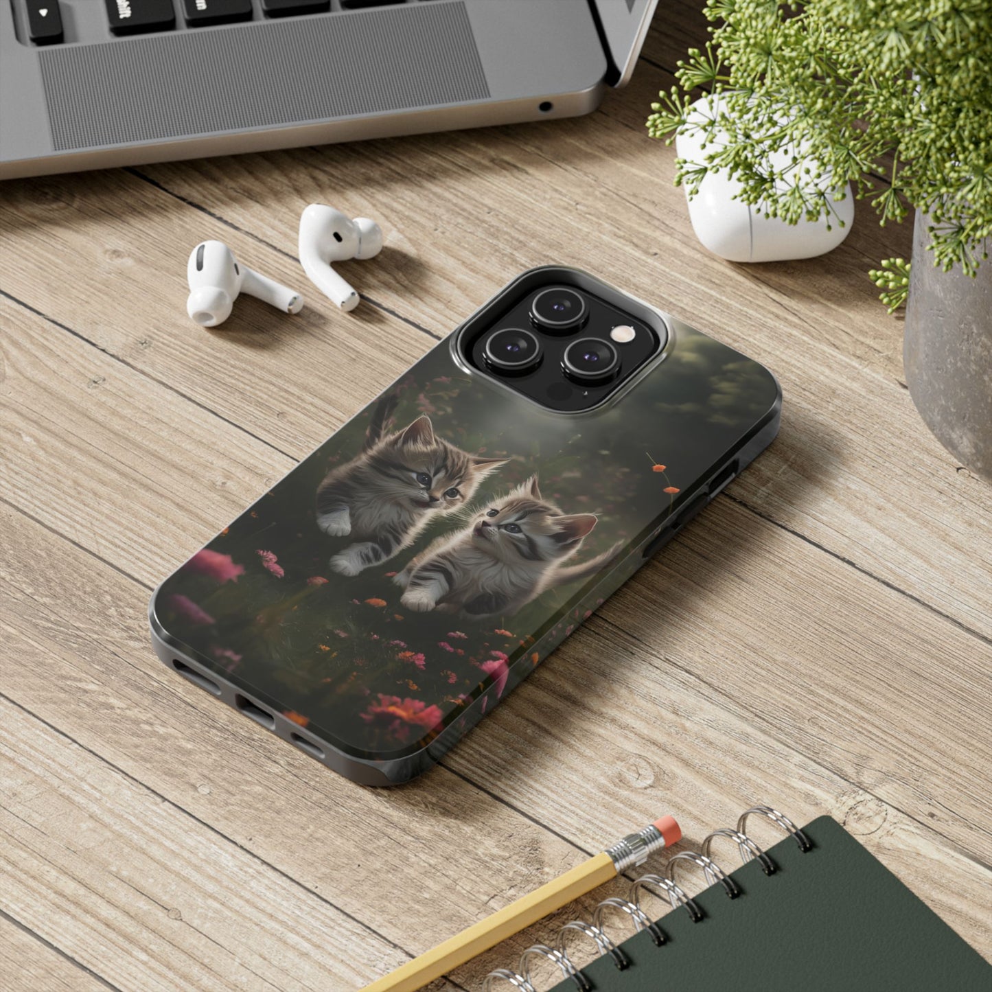 Furever Friends Wireless Charging Support Tough Case
