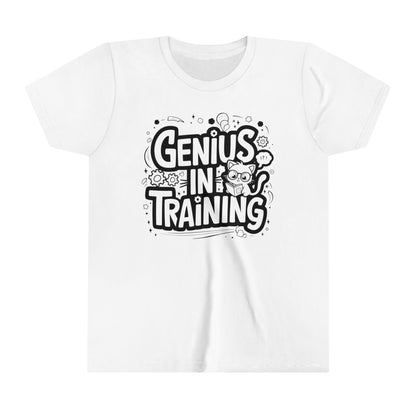 Genius In Training Youth Heavy Cotton T-Shirt