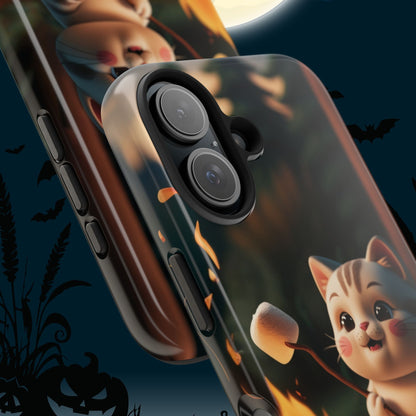 Meowstic Grip Wireless Charging Support Tough Case.