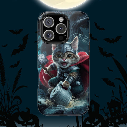 Meow Mjolnir Wireless Charging Support Tough Case