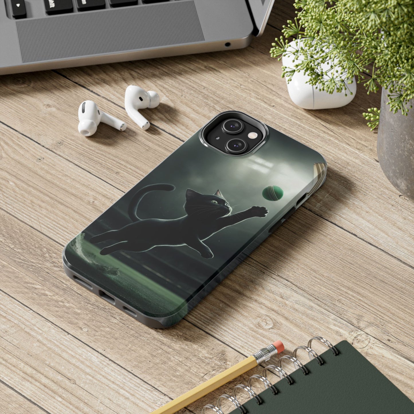 Purr-formance Wireless Charging Support Tough Case.