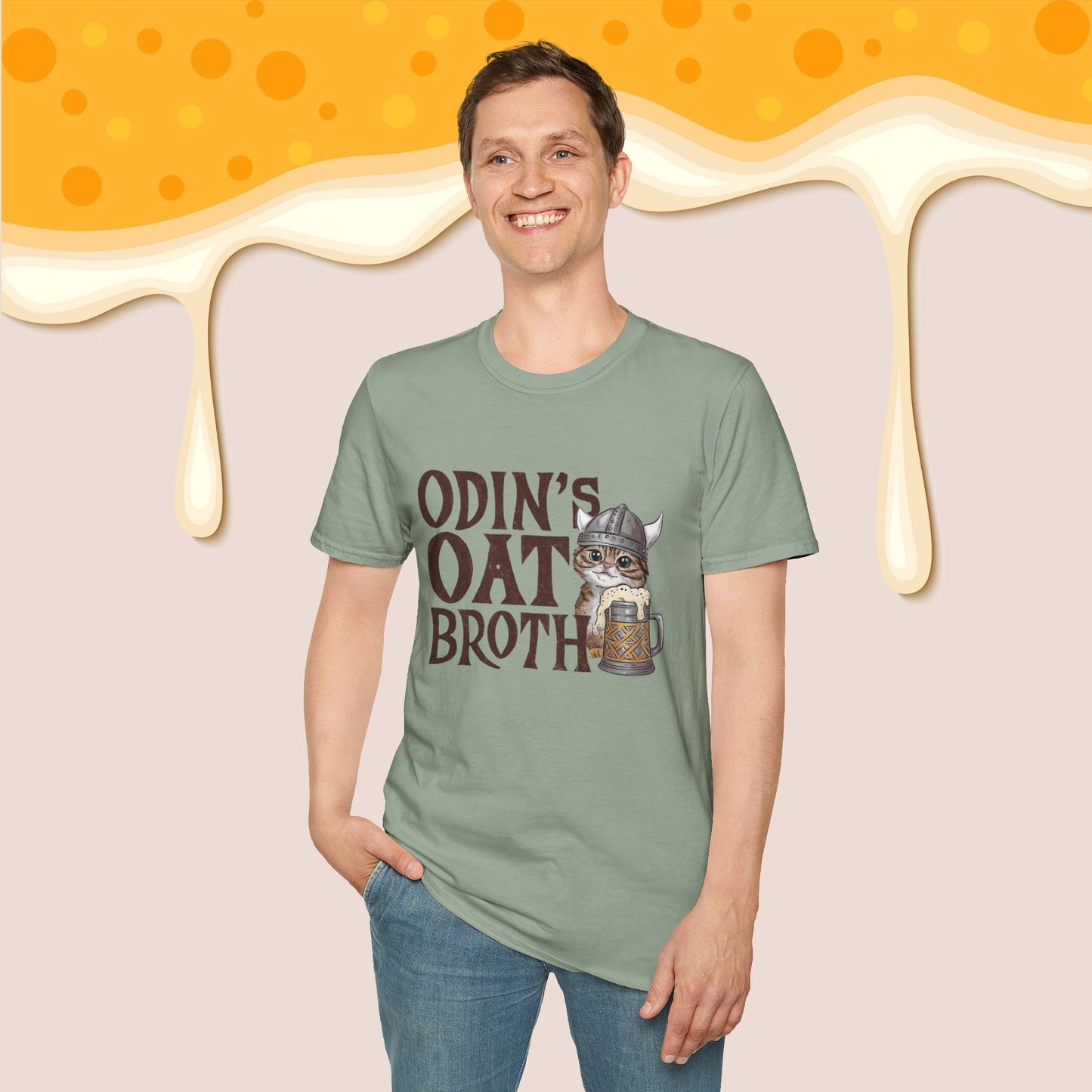 Odin Oath Broth Cotton T-Shirt