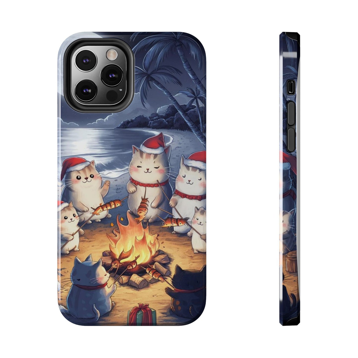 Meowmas Magic Wireless Charging Support Tough Case