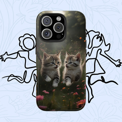 Furever Friends Wireless Charging Support Tough Case