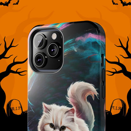 Meowble Dribble Wireless Charging Support Tough Case.