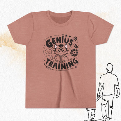 Genius In Training Youth Heavy Cotton T-Shirt