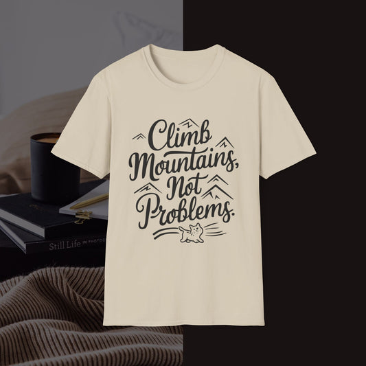 Climbing Mountain Cotton Men tee