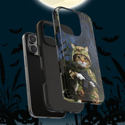 Meowter Armor Wireless Charging Support Tough Case