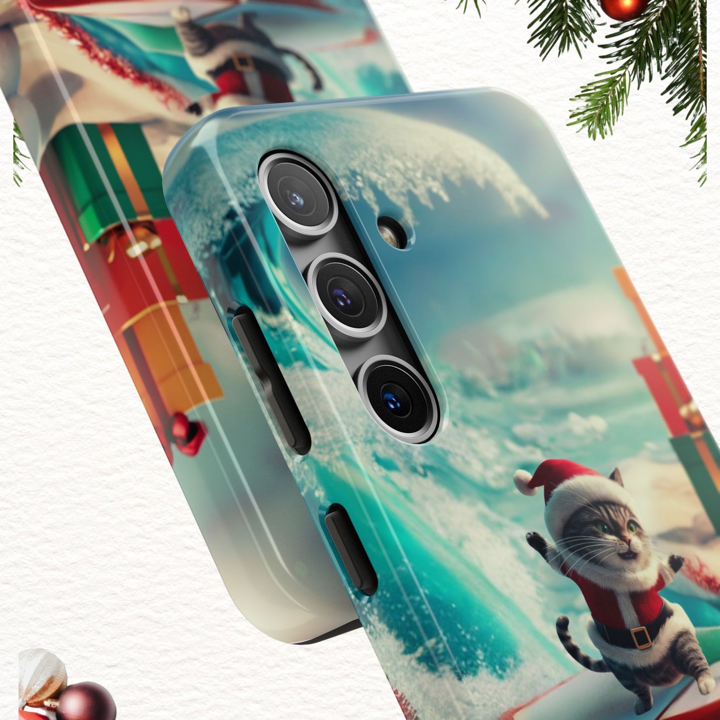 Meow Magic Wireless Charging Support Tough Case.