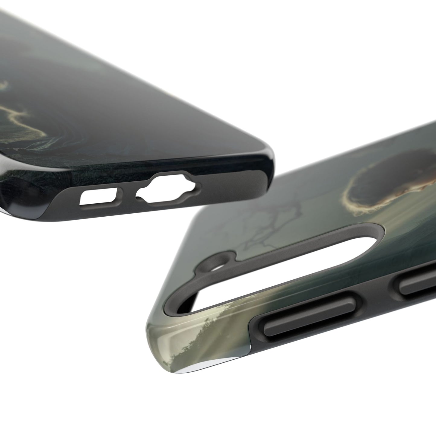 Meowtime Mate Wireless Charging Support Tough Case.