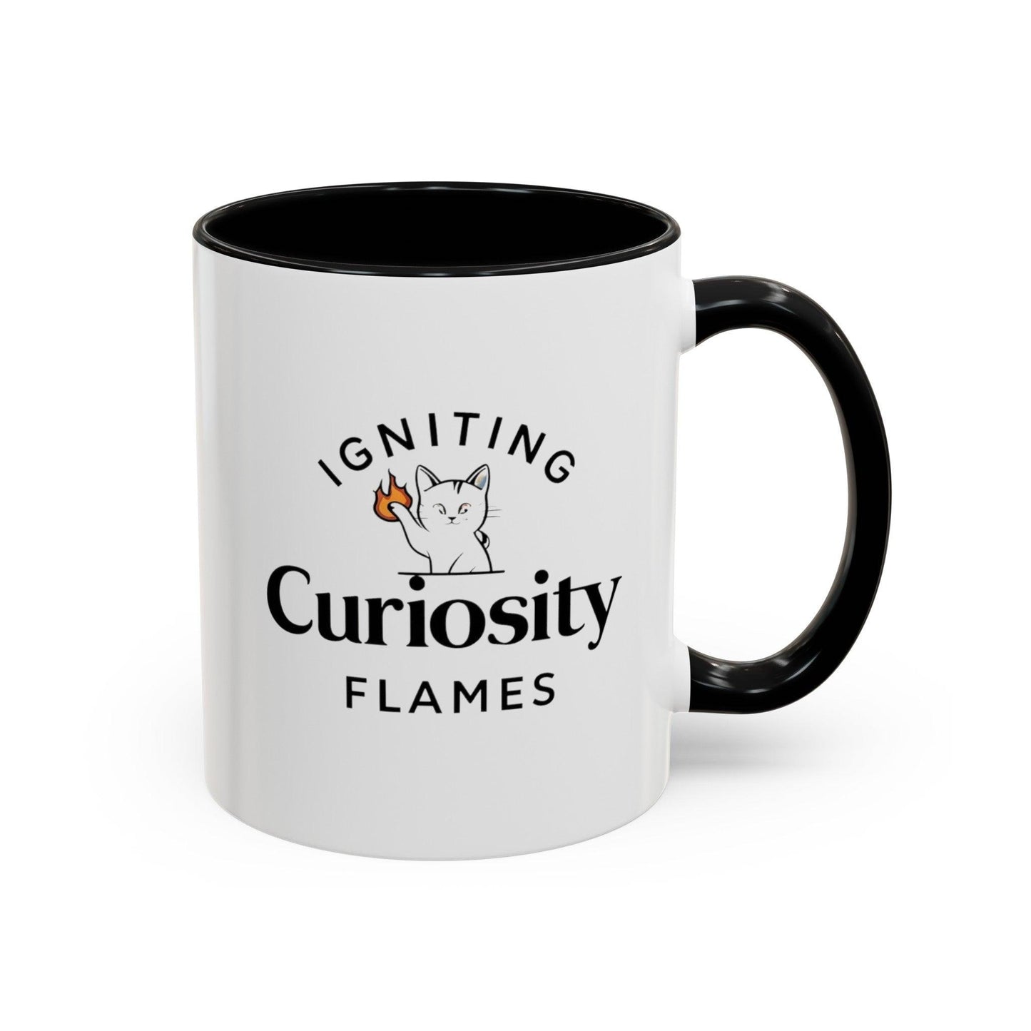Billien Purrfect Teacher Printify 11 oz 11oz accent mug Coffee Mugs Holiday Picks Home & Living Kitchen Mugs Spring Essentials two tone White base