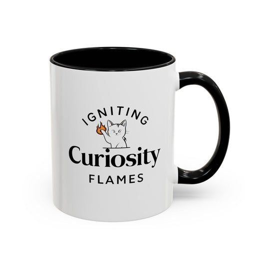 Billien Purrfect Teacher Printify 11 oz 11oz accent mug Coffee Mugs Holiday Picks Home & Living Kitchen Mugs Spring Essentials two tone White base