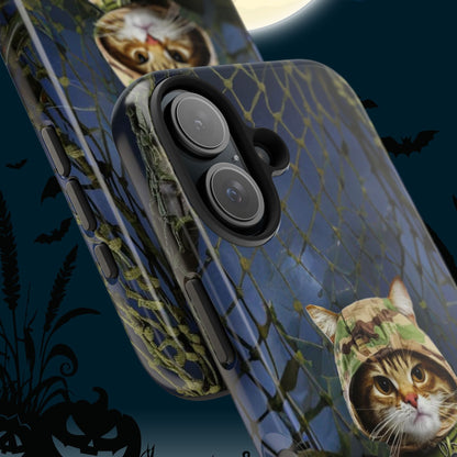 Meowter Armor Wireless Charging Support Tough Case