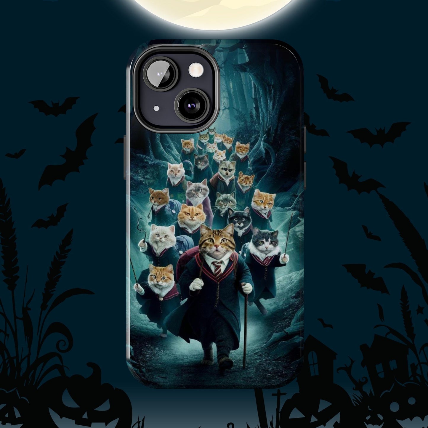 Nine Lives Guard Wireless Charging Support Tough Case