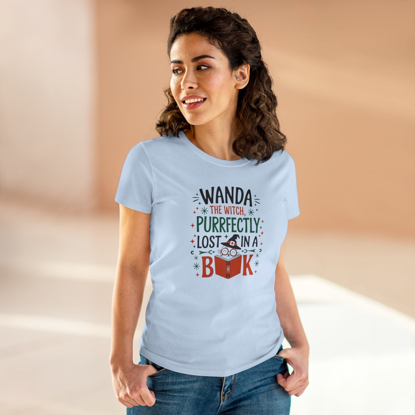 Wizard Word Women Cotton Tshirt