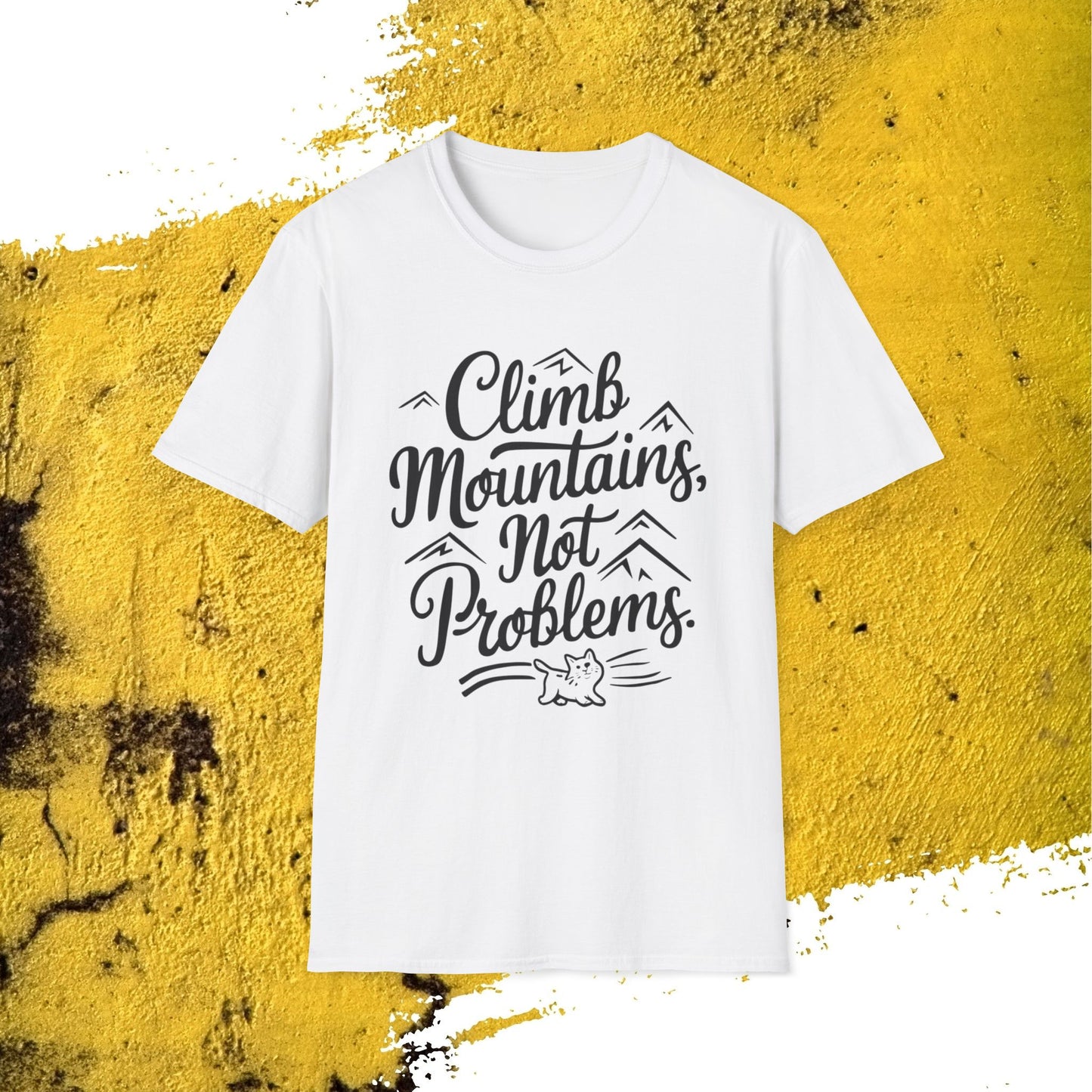 Climb Mountain Cotton T-Shirt