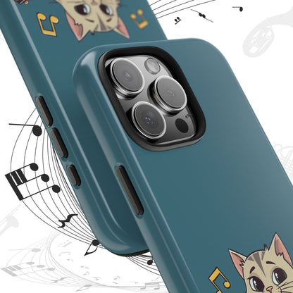 Tuneful Treasures Wireless Charging Support Tough Case.