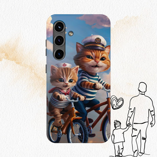 Nine Lives Wireless Charging Support Tough Case