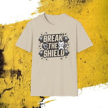 Break The Shield Cotton Men Tee