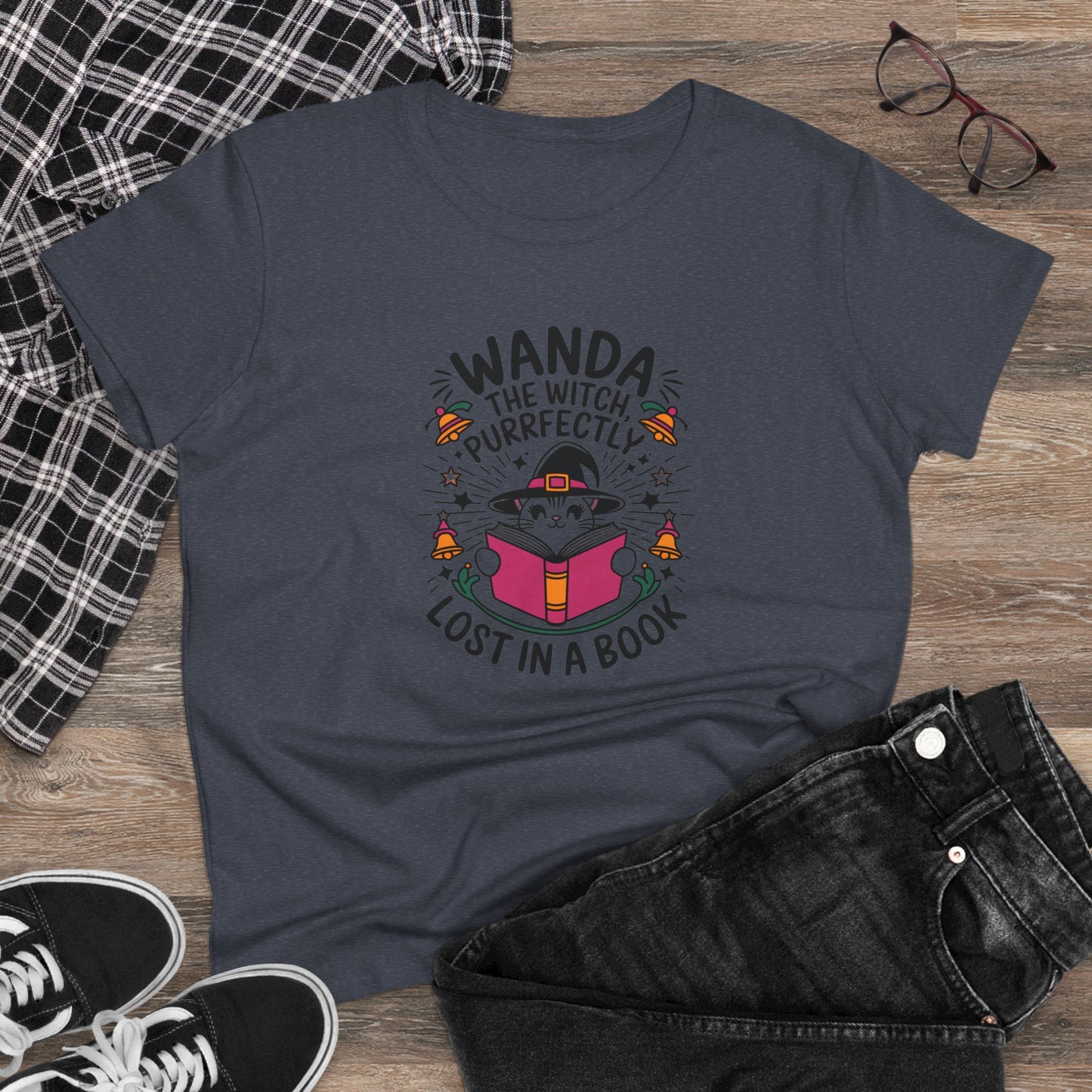 Wizard's Wand Women Cotton Tshirt