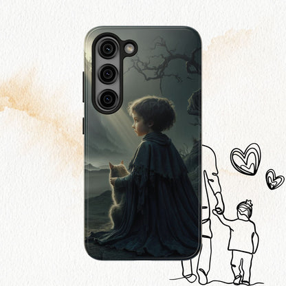 Meowtime Mate Wireless Charging Support Tough Case.