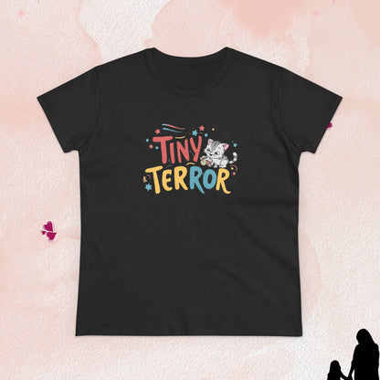 Tinny Terror Women Cotton Tshirt