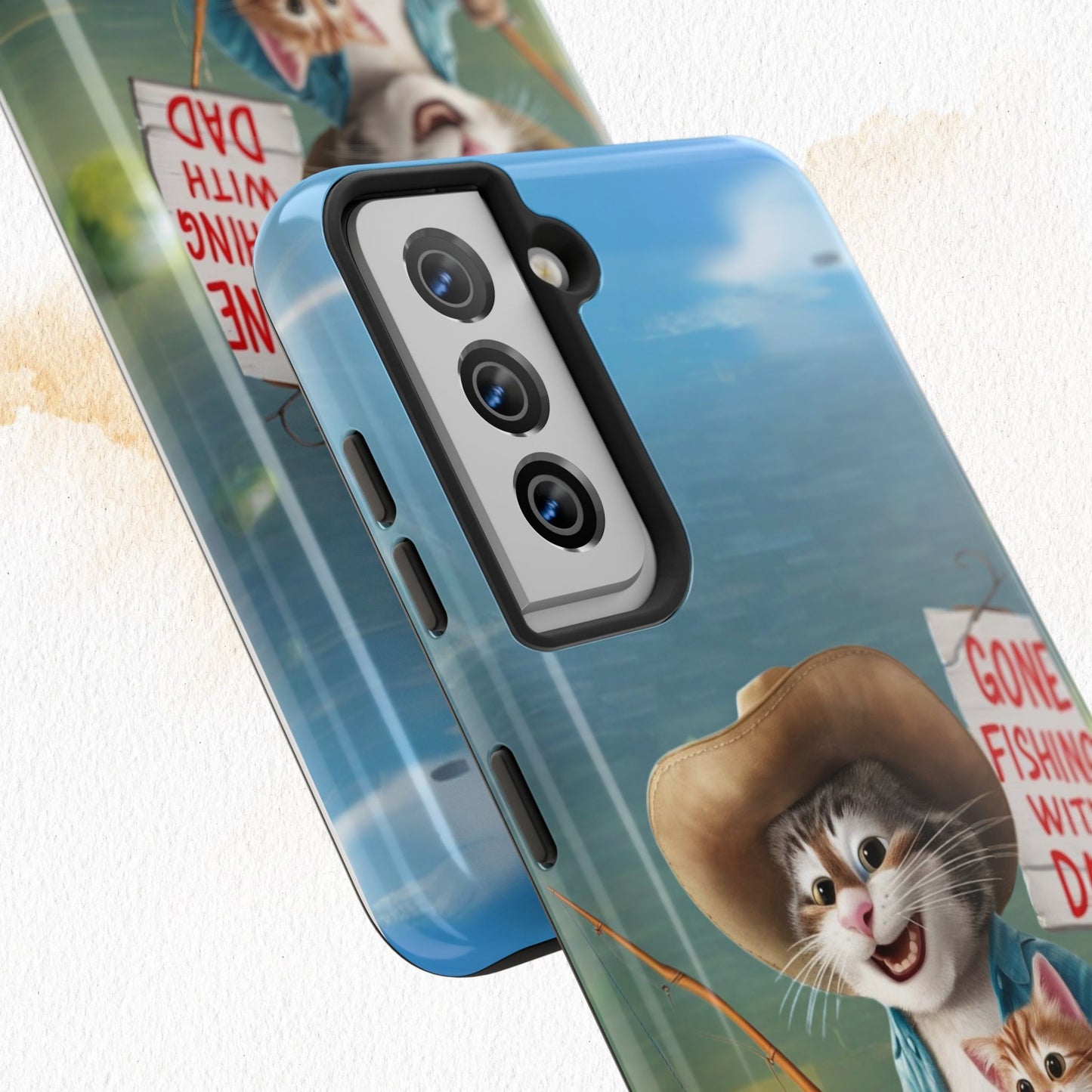 Dadcat Defender Wireless Charging Support Tough Case