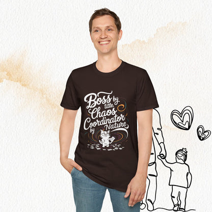 Boss By Title Cotton Tee