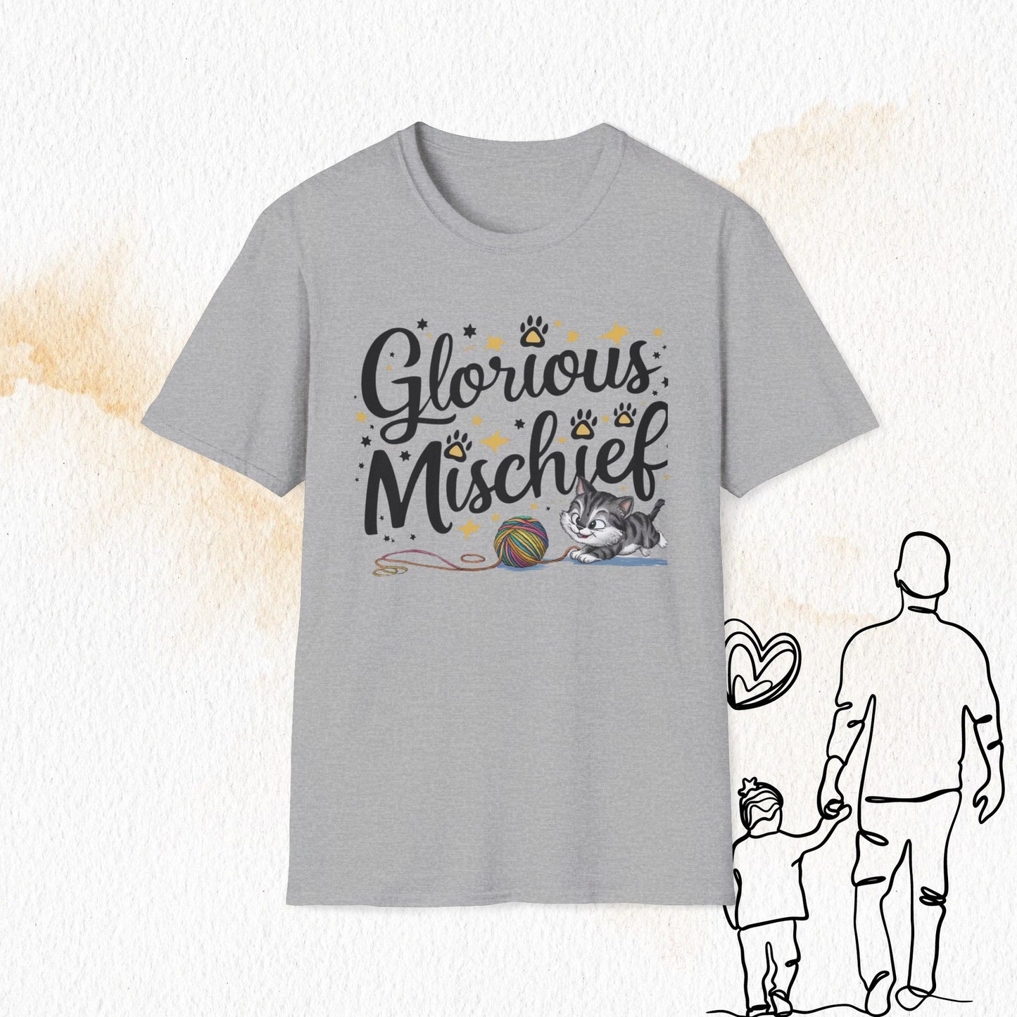 Glorious Mischief Cotton Men T-Shirt