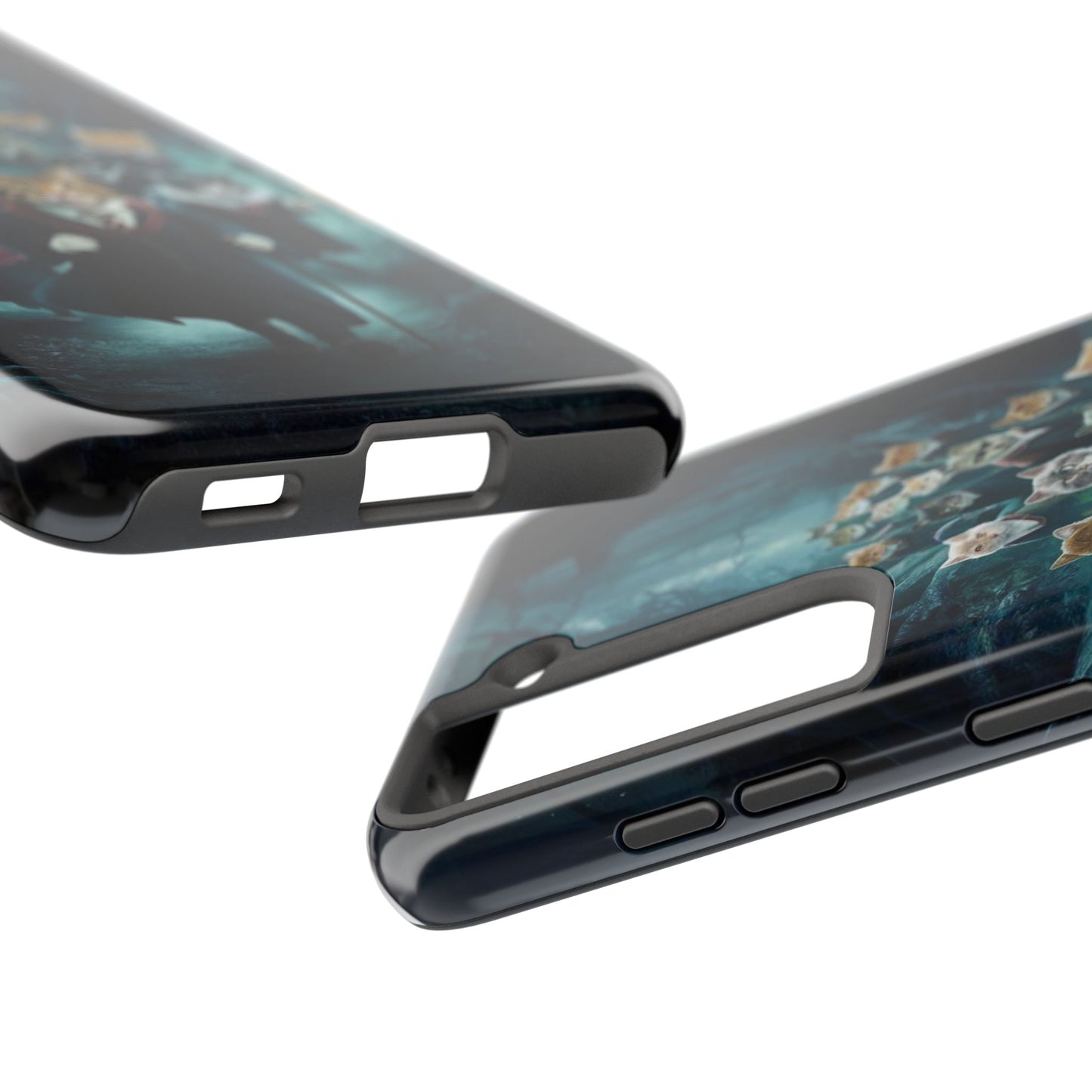 Nine Lives Guard Wireless Charging Support Tough Case