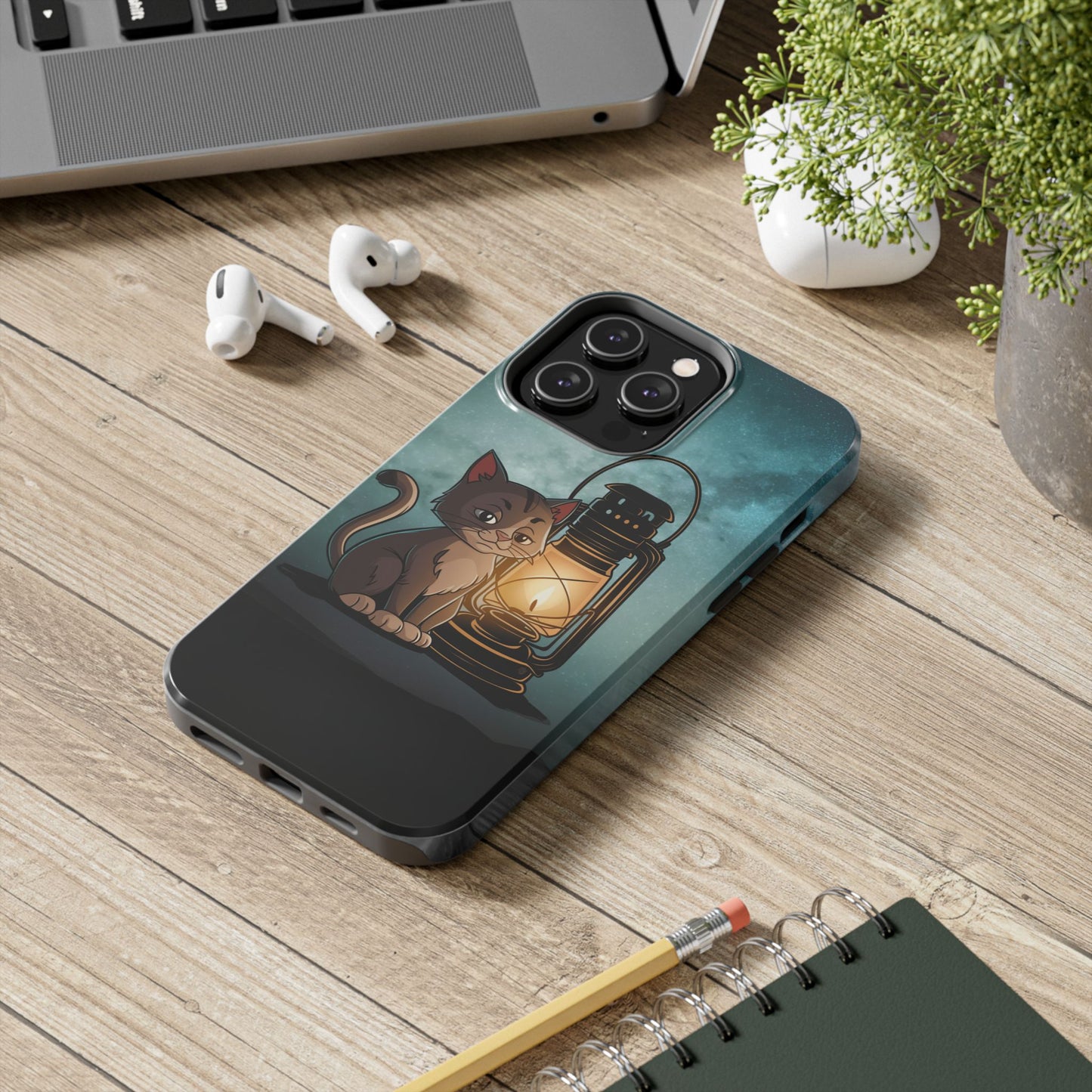 Meowteenth Wireless Charging Support Tough Case