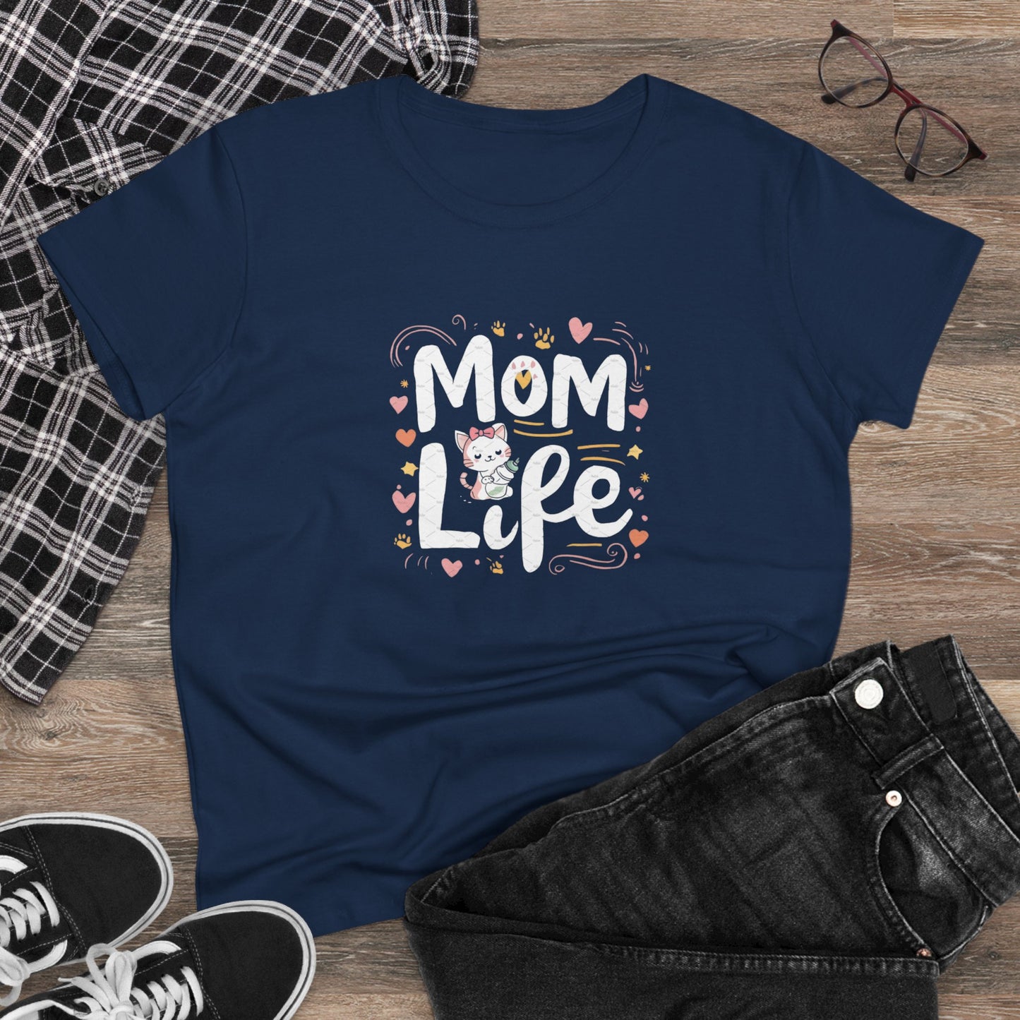 Mom Life Women Graphic Tees