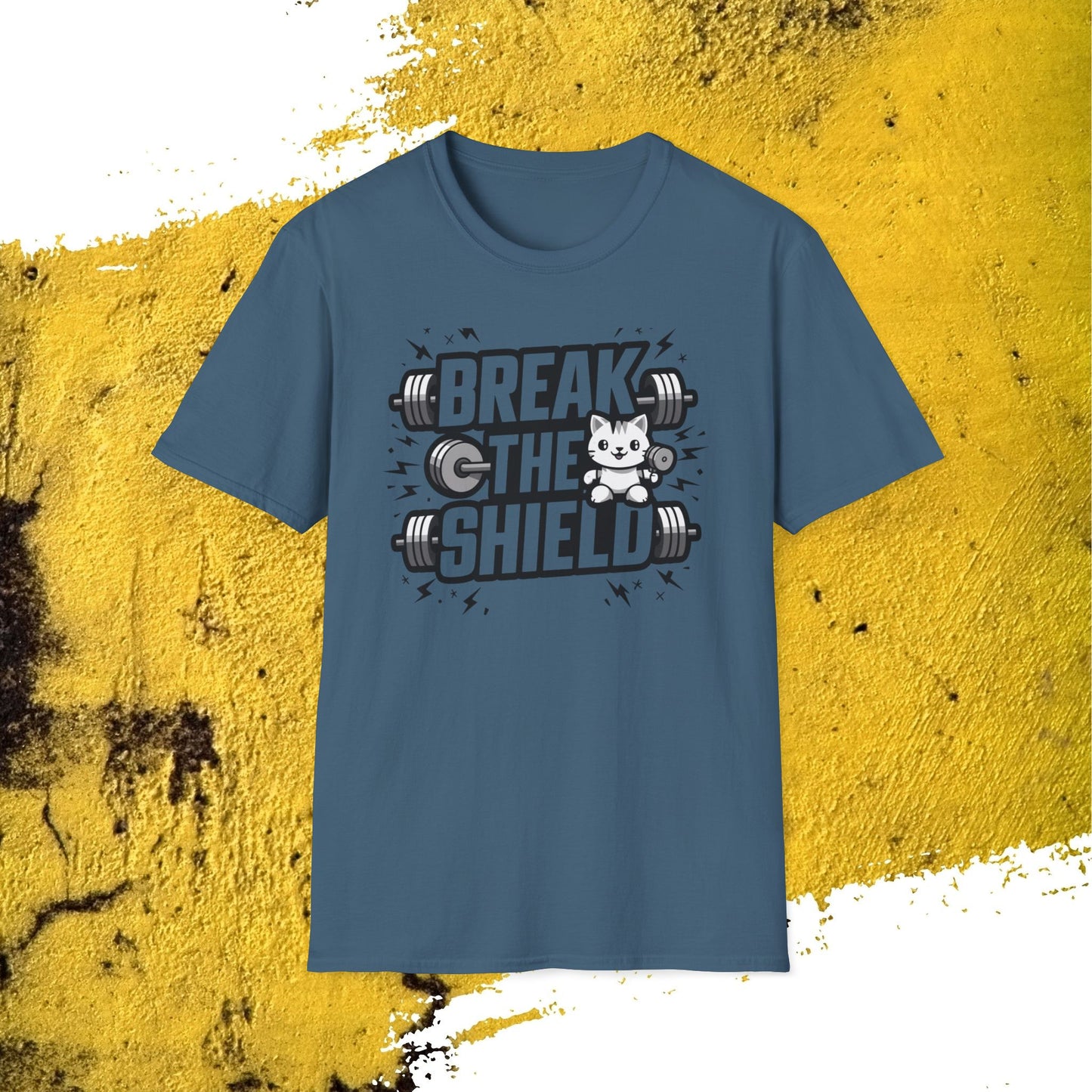Break The Shield Cotton Men Tee