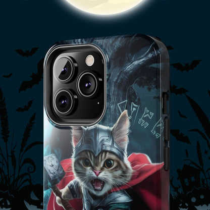 Meow Mjolnir Wireless Charging Support Tough Case