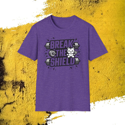 Break The Shield Cotton Men Tee