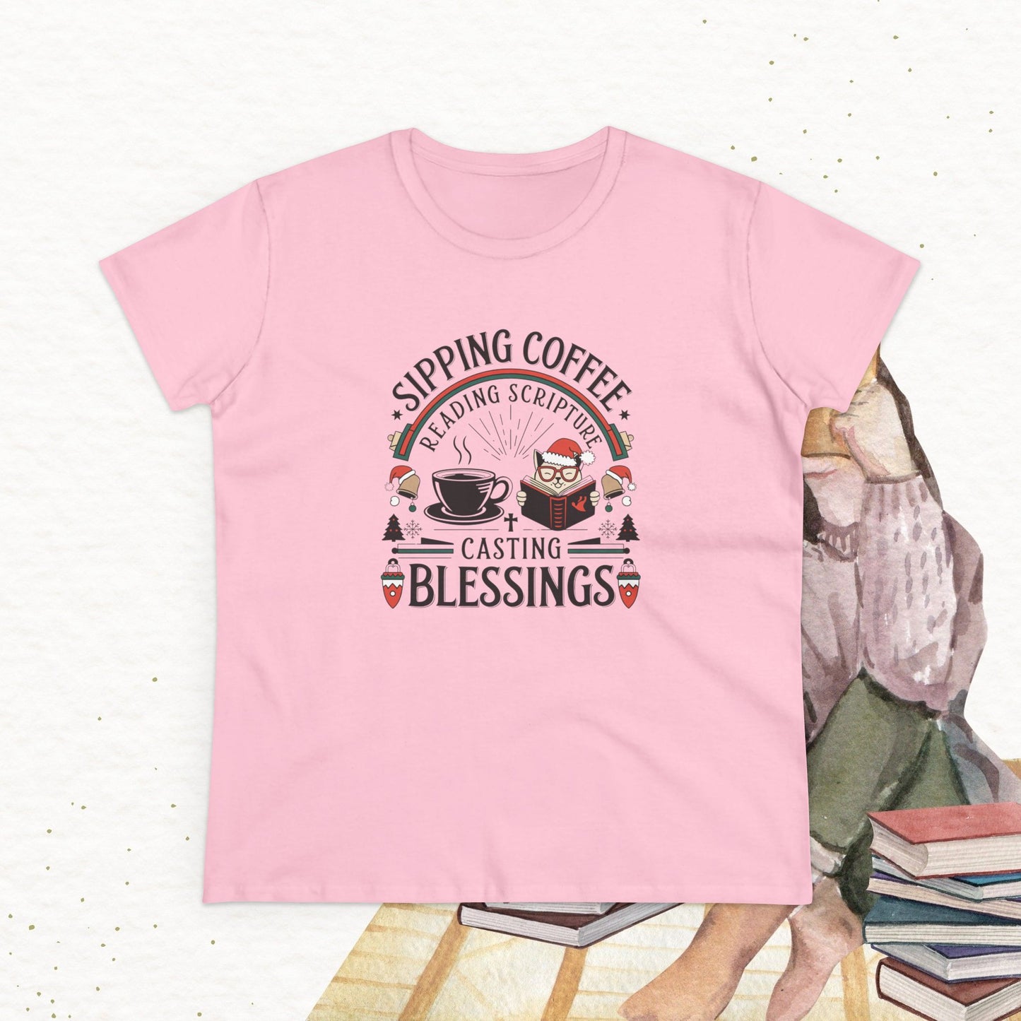 Spirit Words Women Cotton Tshirt