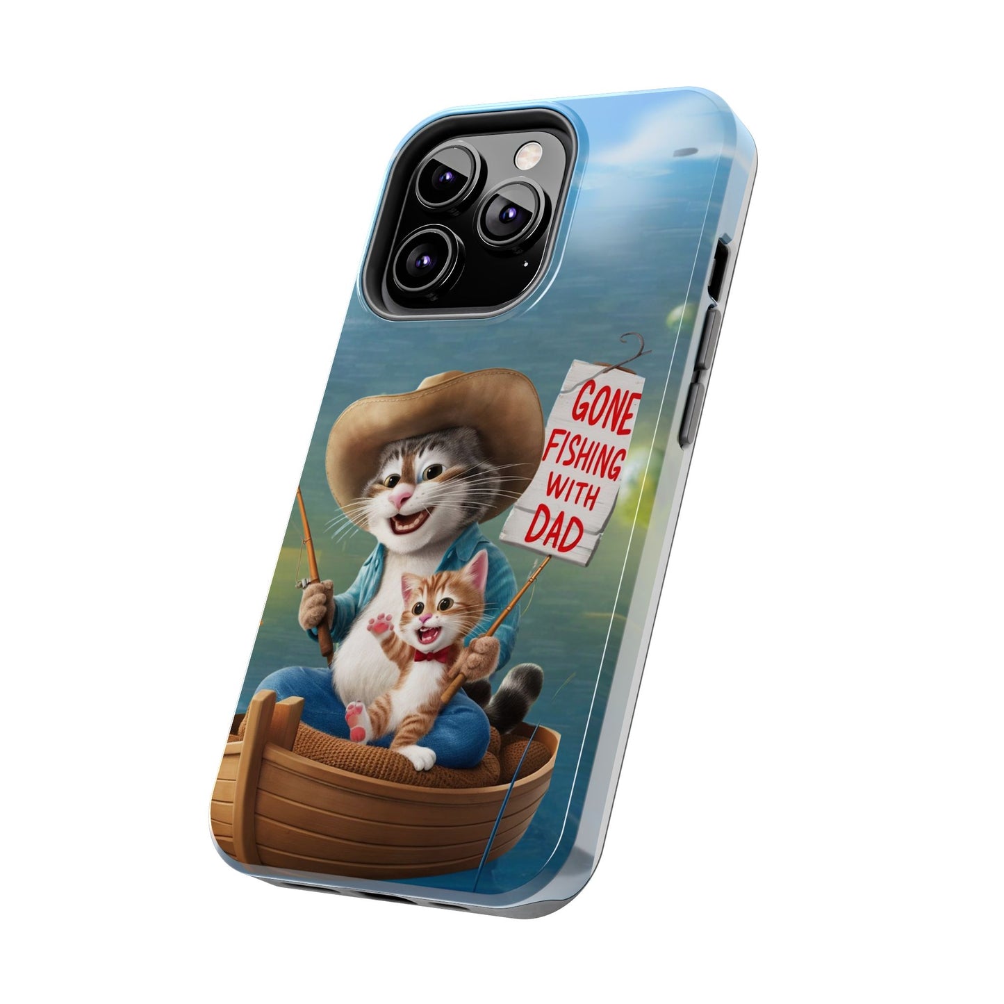Dadcat Defender Wireless Charging Support Tough Case