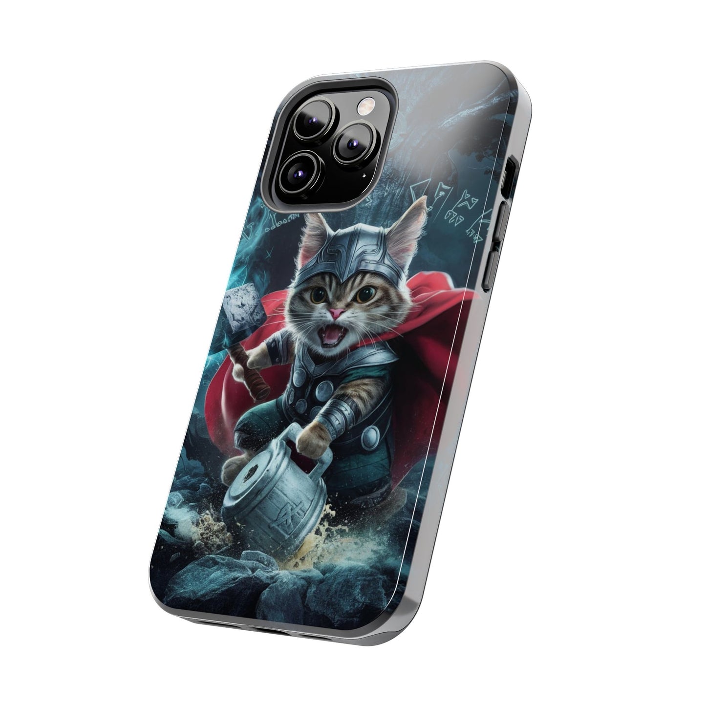 Meow Mjolnir Wireless Charging Support Tough Case