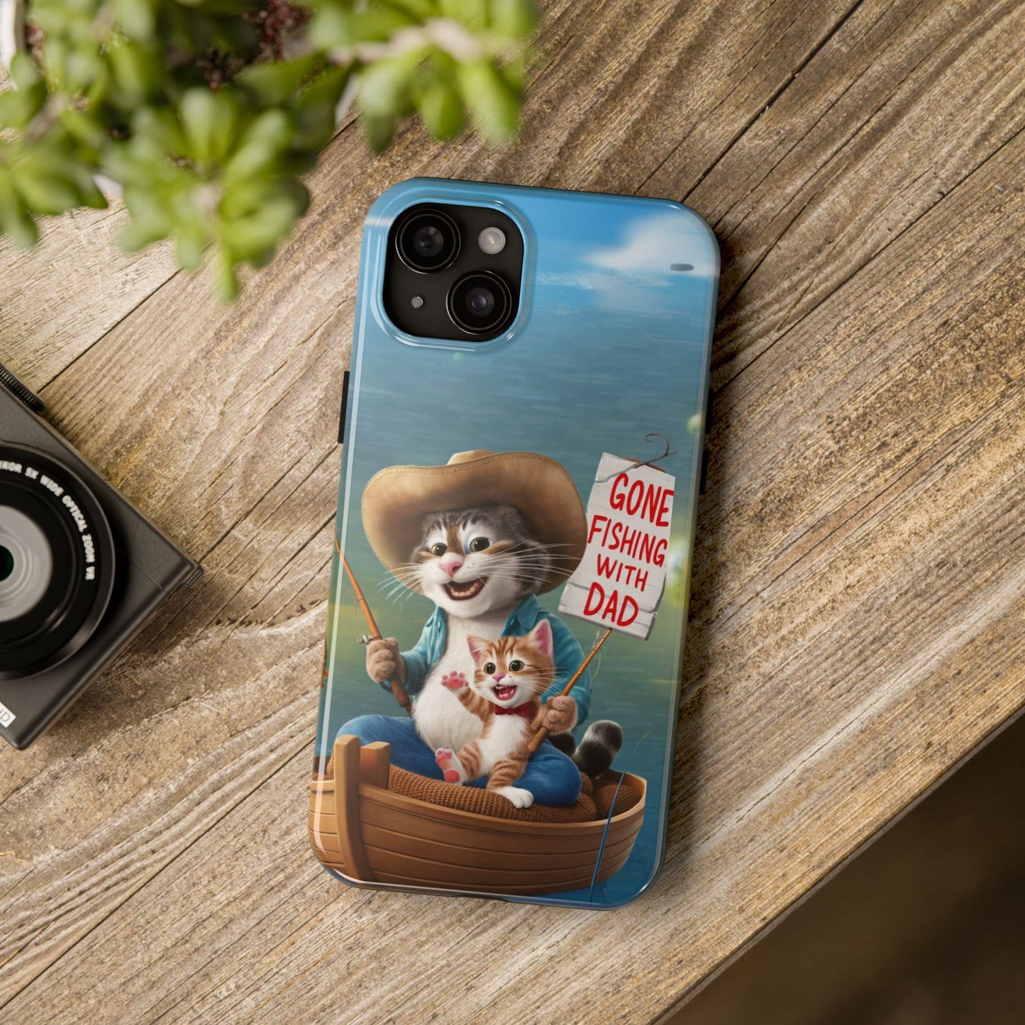 Dadcat Defender Wireless Charging Support Tough Case