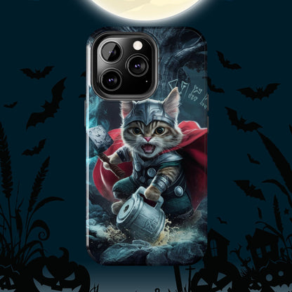 Meow Mjolnir Wireless Charging Support Tough Case