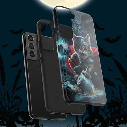 Meow Mjolnir Wireless Charging Support Tough Case