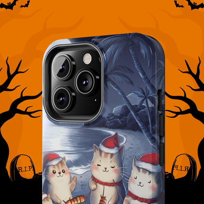 Meowmas Magic Wireless Charging Support Tough Case
