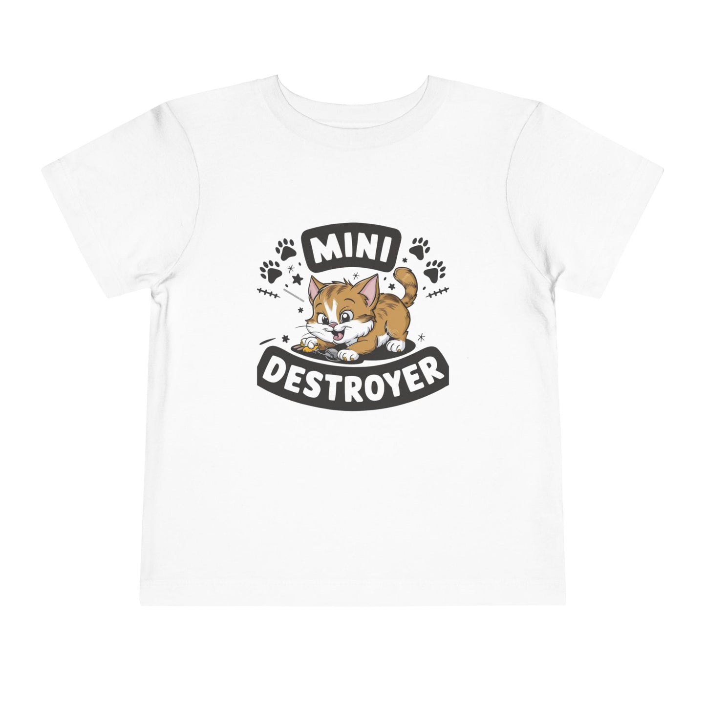 Mini Destroyer Toddler Cotton T-Shirt