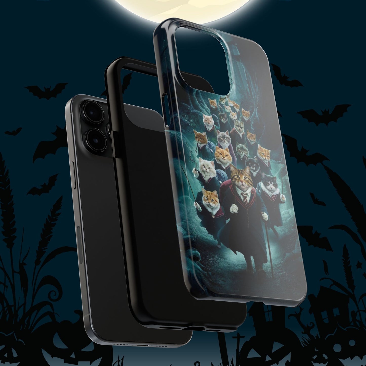 Nine Lives Guard Wireless Charging Support Tough Case