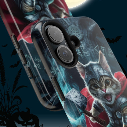Meow Mjolnir Wireless Charging Support Tough Case